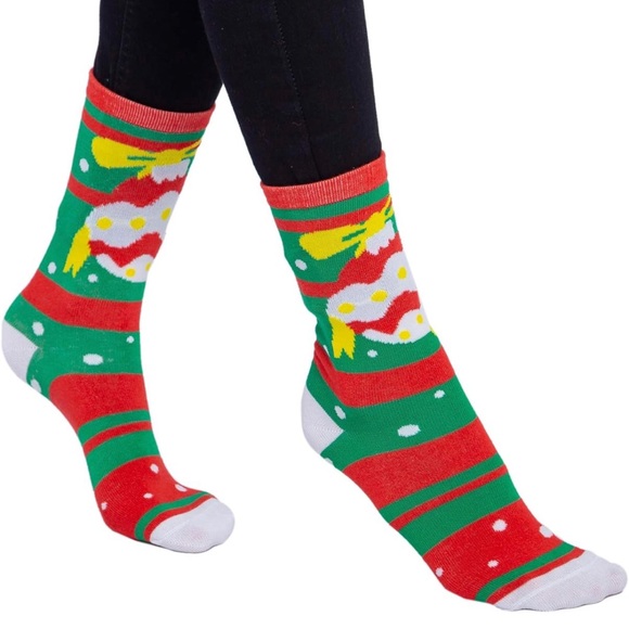 JOYIN 12 Pairs Warm Soft Cotton Christmas Socks Set for Christmas - NWT - Picture 7 of 15